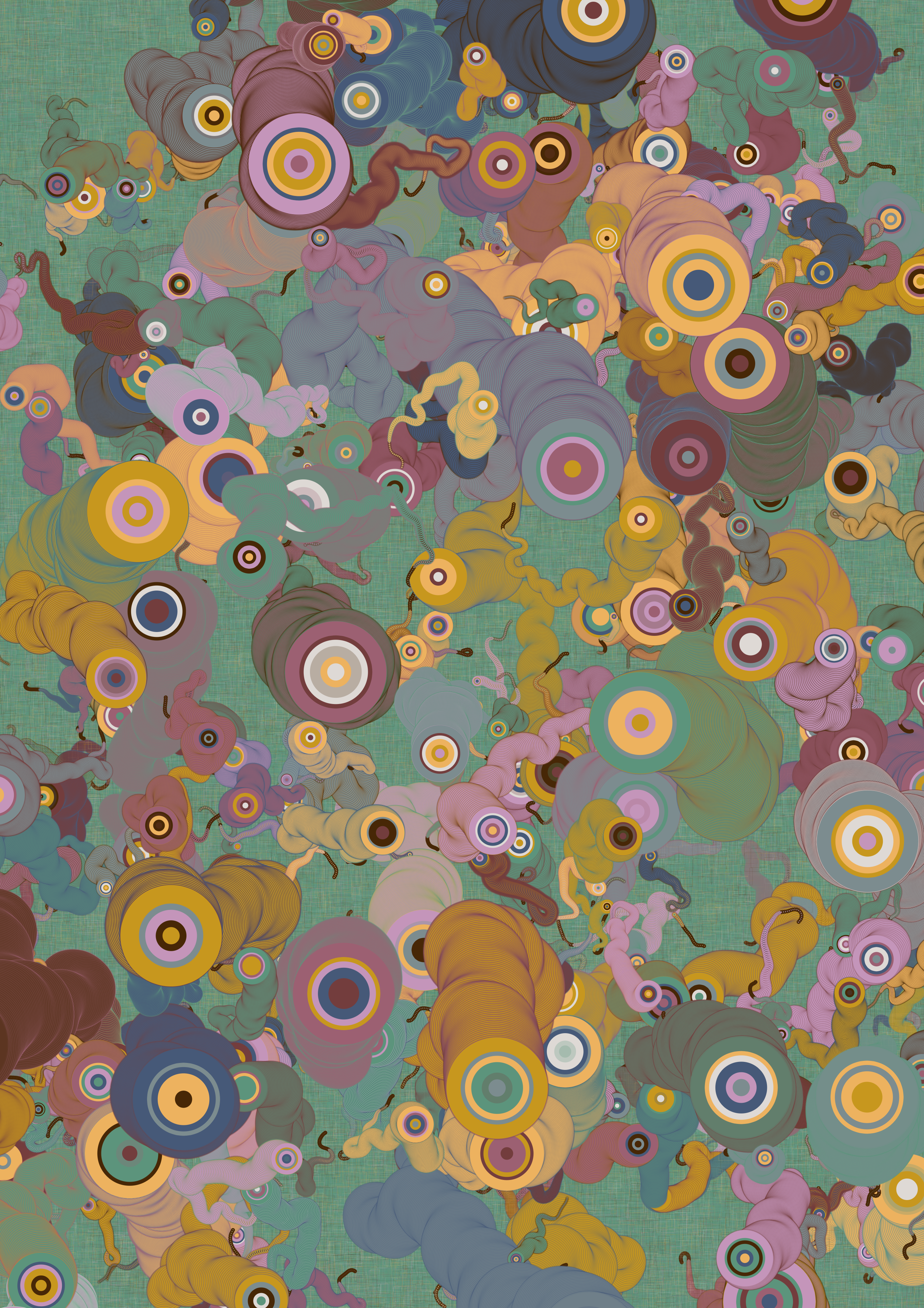 Clew #106 - linen background