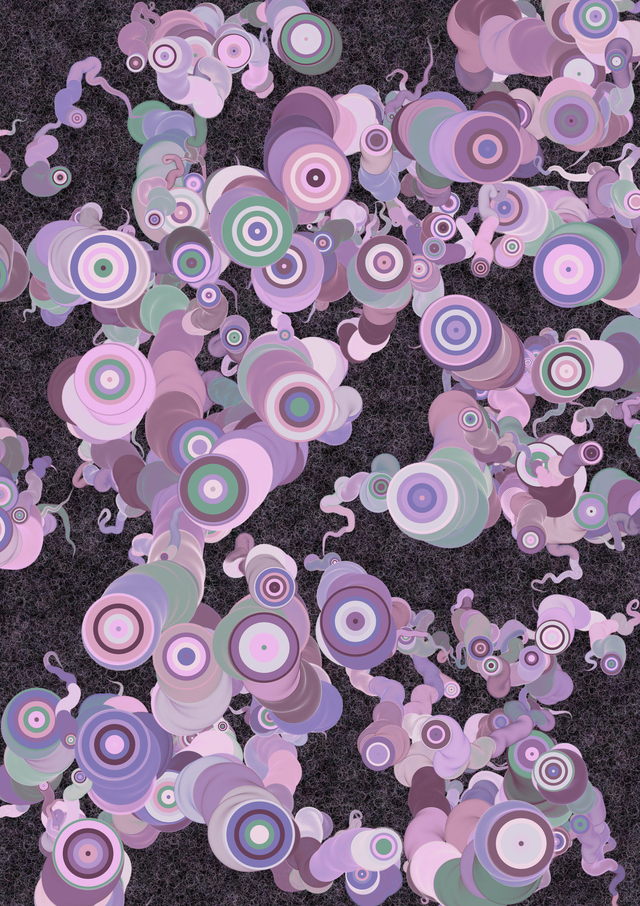 Clew #476 - black canvas