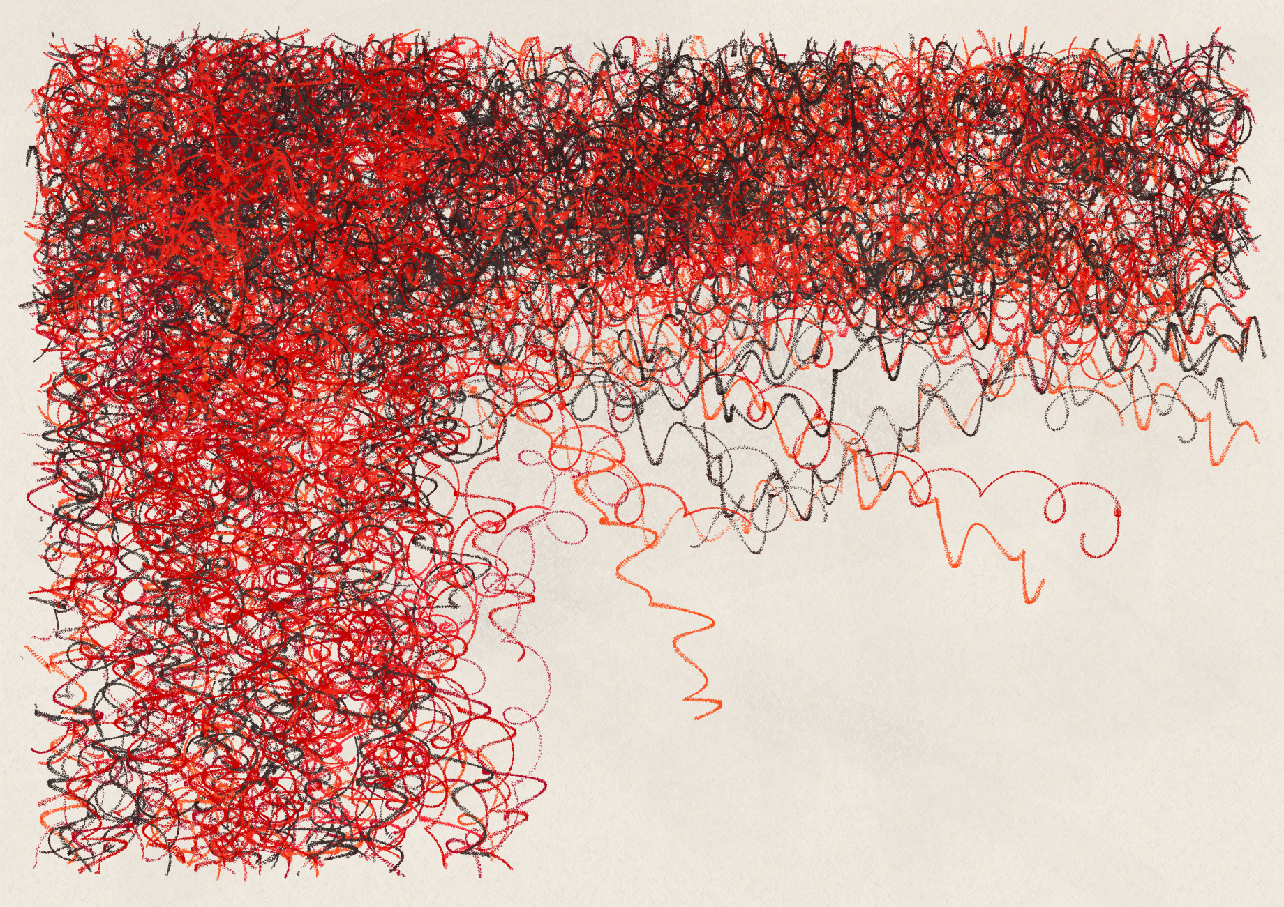 pang, TENDER x abstractment - zig stroke technique